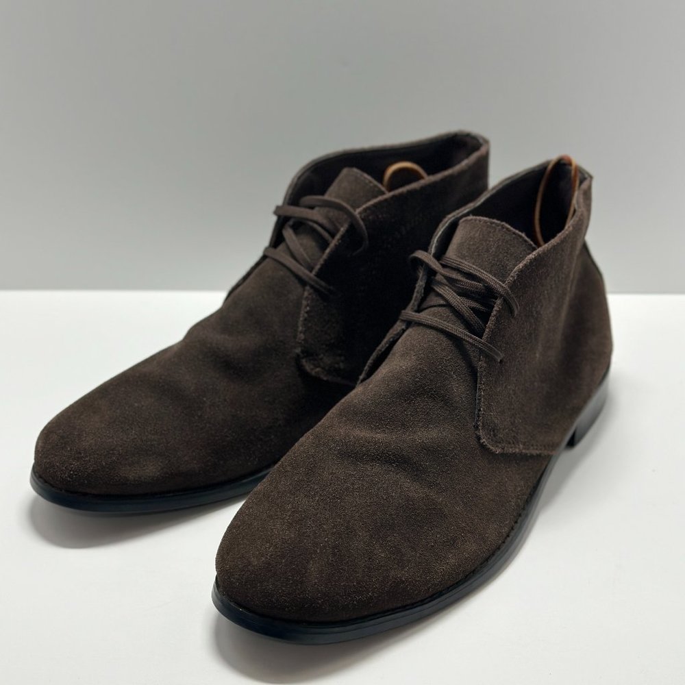 BANANA REPUBLIC MEN SUEDE LEATHER BOOTS